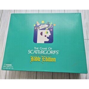 The Game of Scattergories - Bible Edition - Hasbro --100% Complete